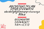 Blackedy Cafiaden Friendly Playful, a Handwritten Font by Maulana Creative (Thumbnail 6 of 7)