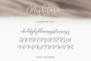 Meshitara Elegant Font