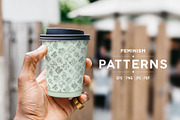 Feminism Patterns Collection, a Pattern Graphic by Alex Blogoodf (Thumbnail 8 of 9)