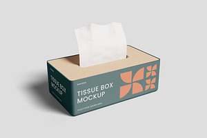 Tissue Box Mockup