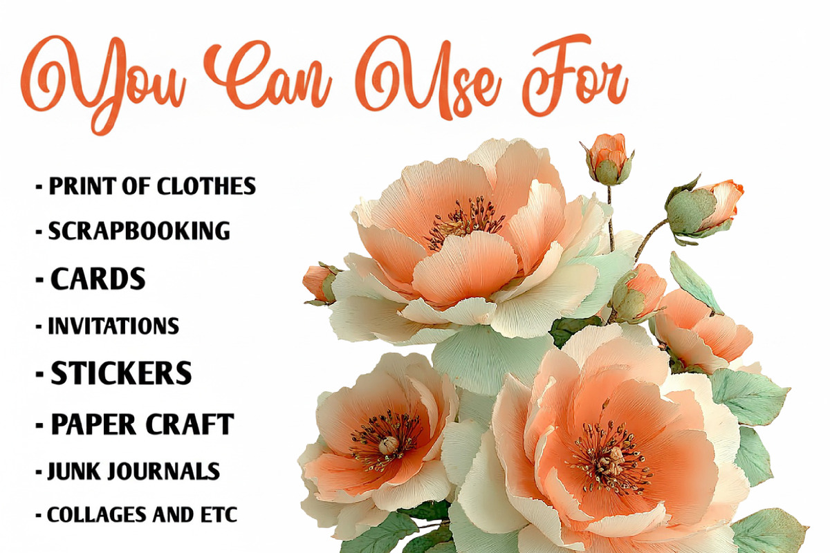 Spring Flower Sublimation Clipart, an Illustration by CreationArt (Photo 4 of 7)