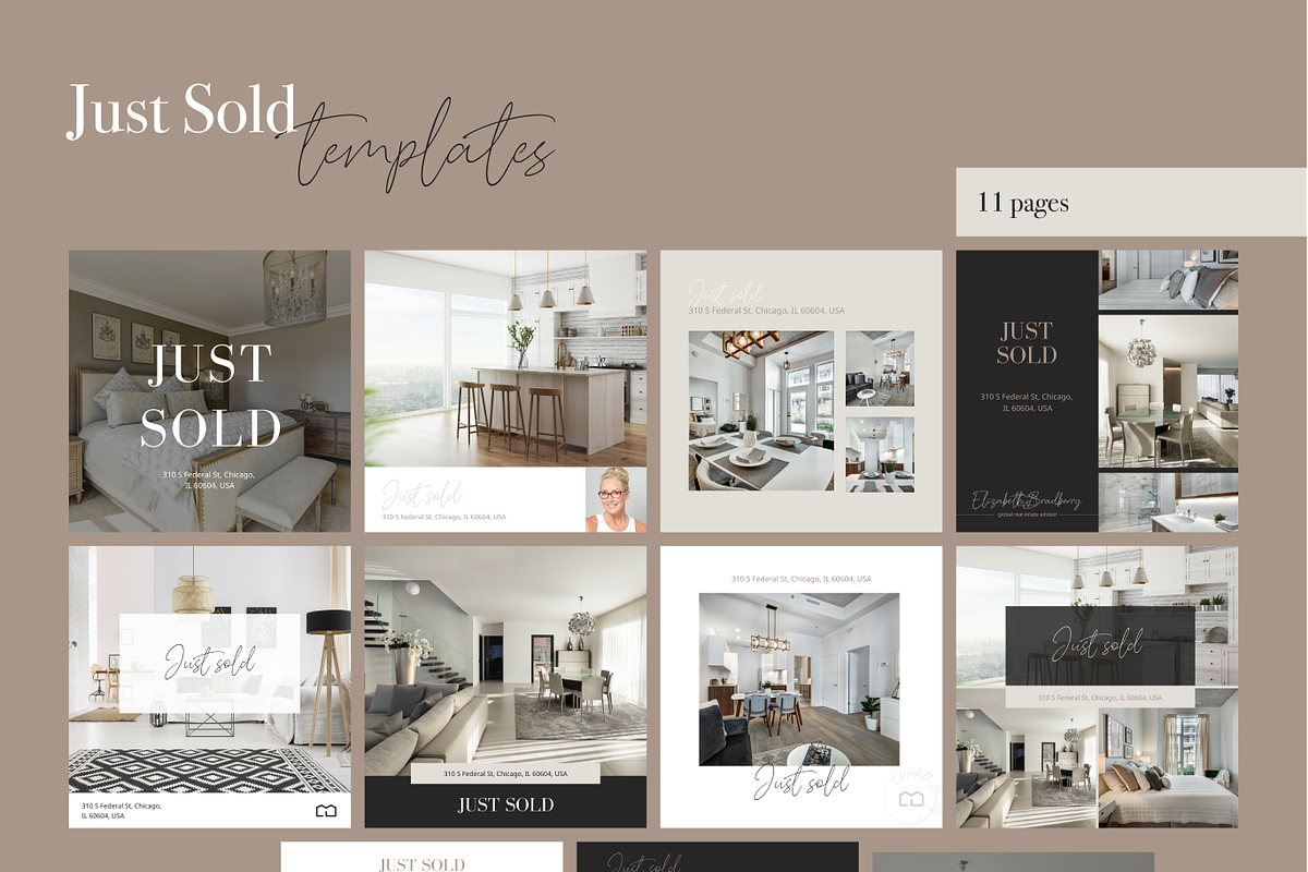 Ultimate Real Estate Instagram Pack, a Social Media Template by Estatik Designs (Photo 10 of 17)