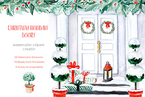 Christmas Watercolor Bundle Vol. 2