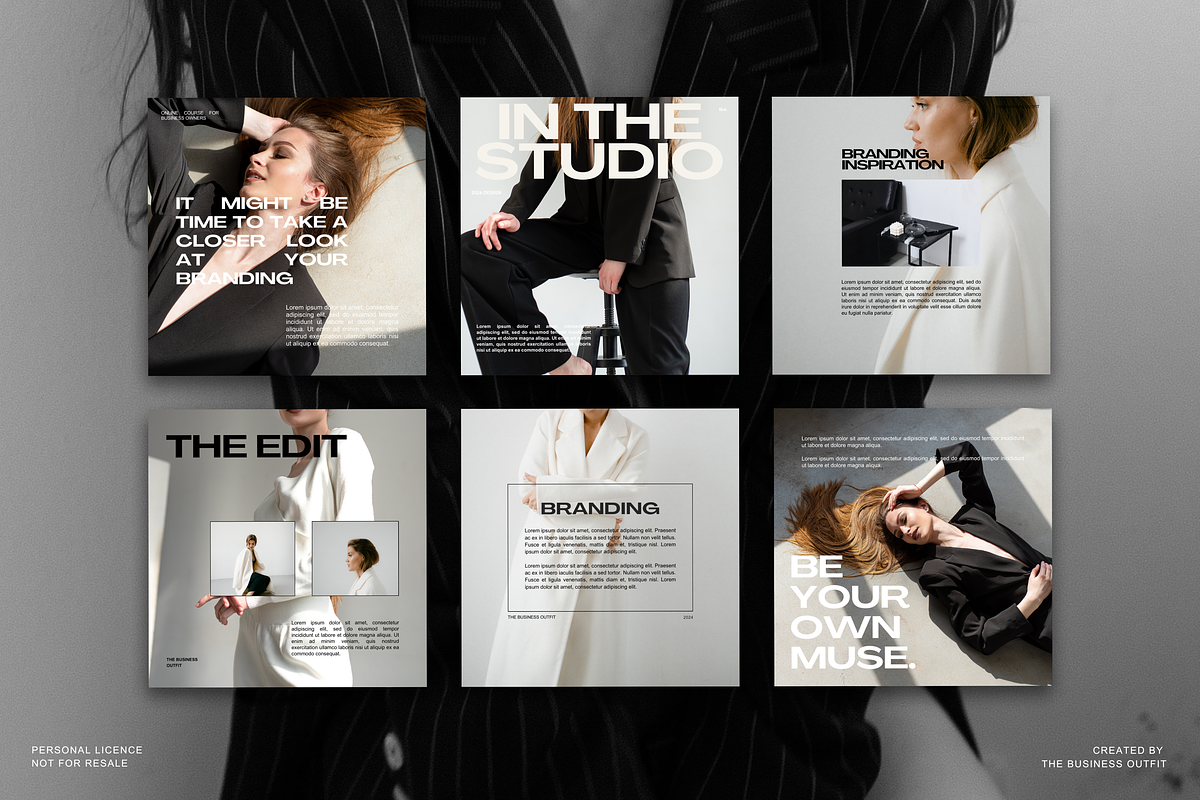 CANVA: Bold Vol 2 Instagram Bundle, a Social Media Template by thebusinessoutfit (Photo 16 of 17)
