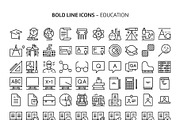 Bold Line Icons, an Outline Icon by Howcolour (Thumbnail 140 of 151)