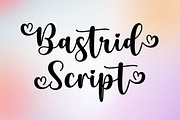 Bastrid Script, a Script Font by Attract Studio (Thumbnail 10 of 10)