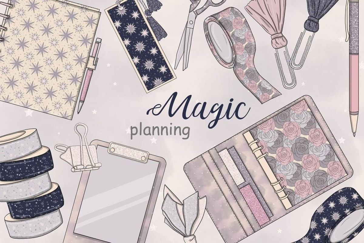 Magic Planning Collection, a Work Illustration by GlamArtZhanna (Photo 3 of 3)
