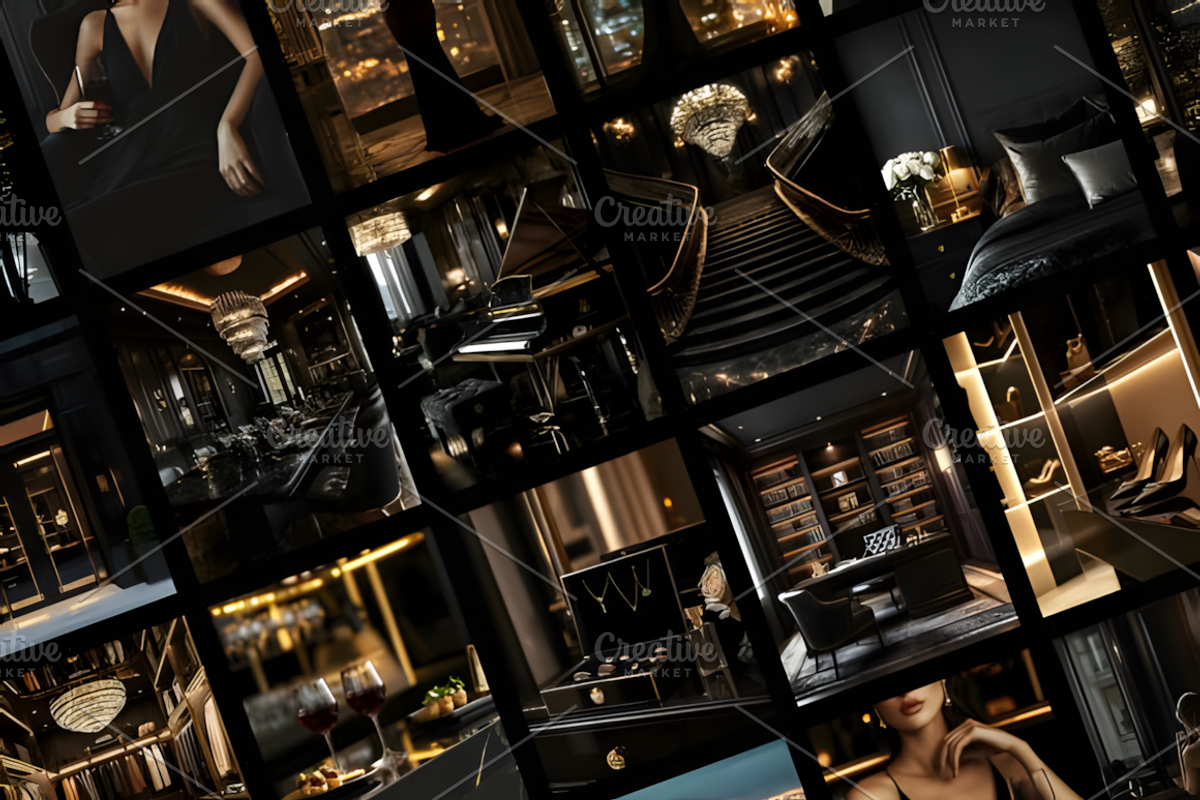 Dark Luxury Photos – Faceless Elegan, a Social Media Template by Ink Gallery (Photo 2 of 6)