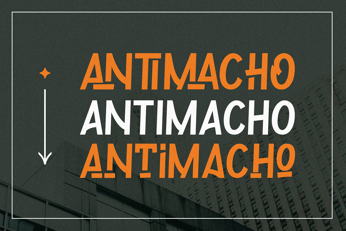Mingoru - All caps San Serif, a Sans Serif Font by Lettermine (Photo 2 of 10)