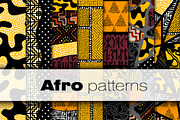 10 vector seamless patterns, a Pattern Graphic by tkdesign (Thumbnail 1 of 11)