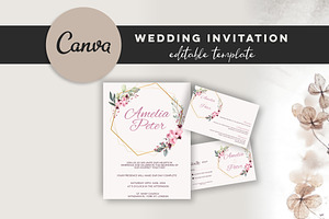 Modern Wedding Invitation