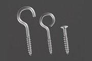 Screw hooks 02, an Object 3D Model by fahad121 (Thumbnail 3 of 7)