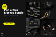 Adjustable Business Card Mockup, a Print Template by HAZARD MOCKUPS (Thumbnail 7 of 8)