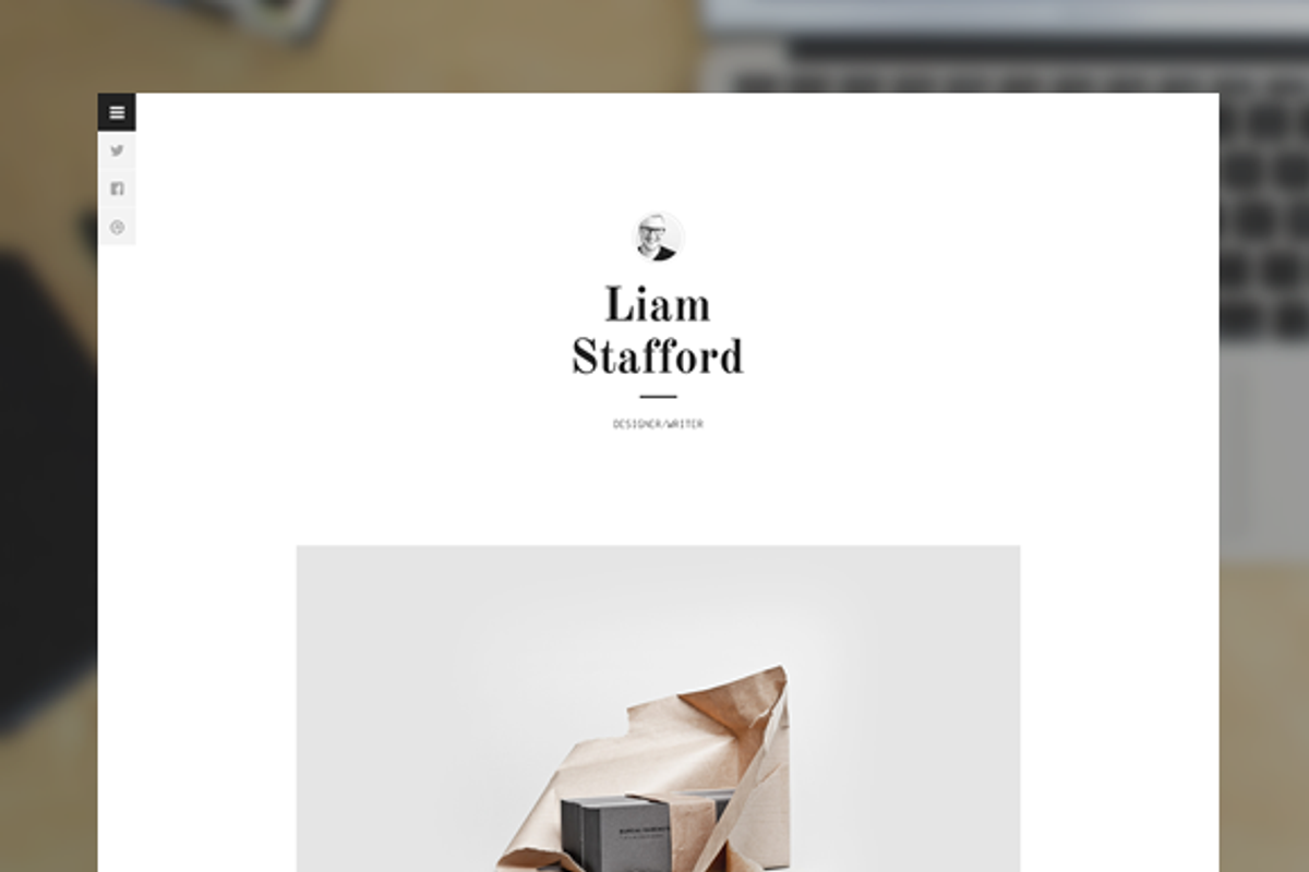 PERSONA - Tumblr Theme, a Websites & App Template by Understandable (Photo 1 of 5)