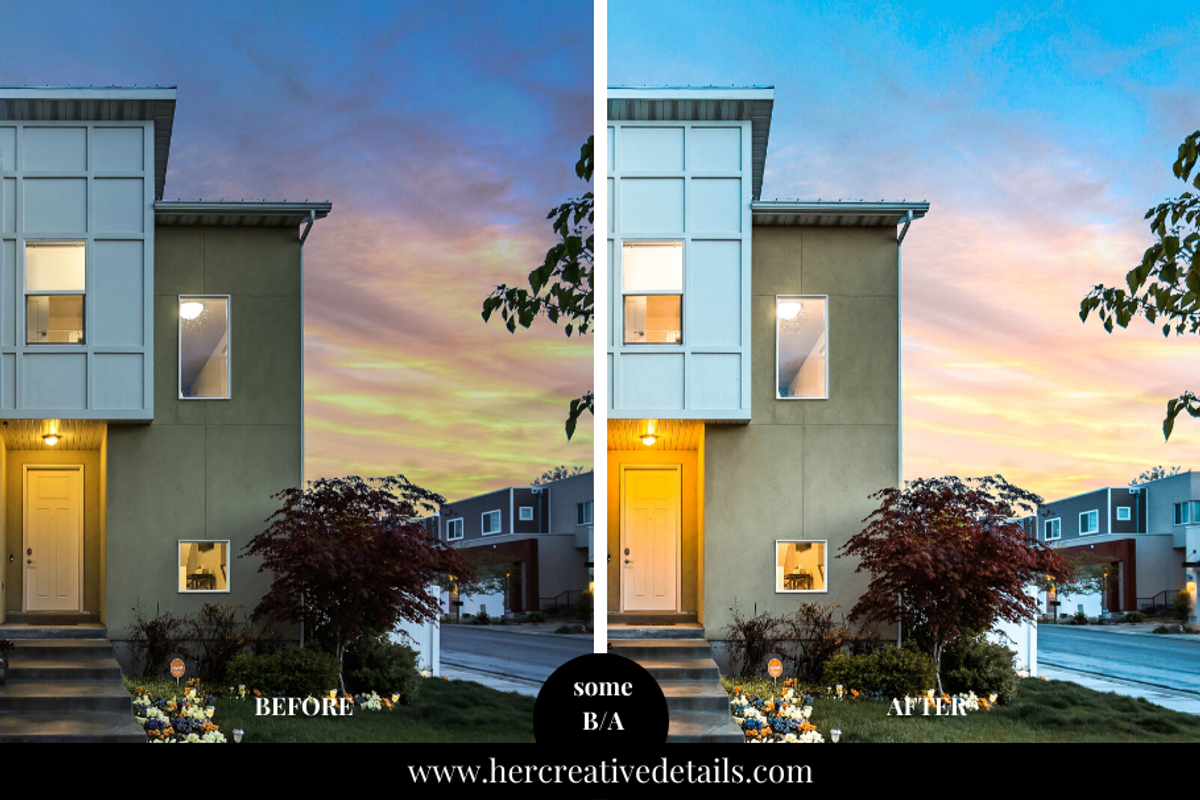 Real Estate Presets Collection, an Action Add-On by Her creative details (Photo 5 of 5)