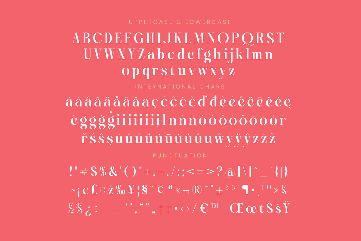 Hantepy Qablema Modern Serif Font, a Serif Font by timelesstype.co (Photo 18 of 20)
