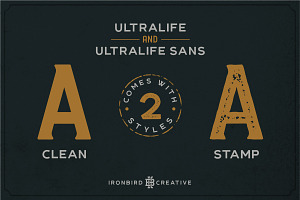 Ultralife Typeface