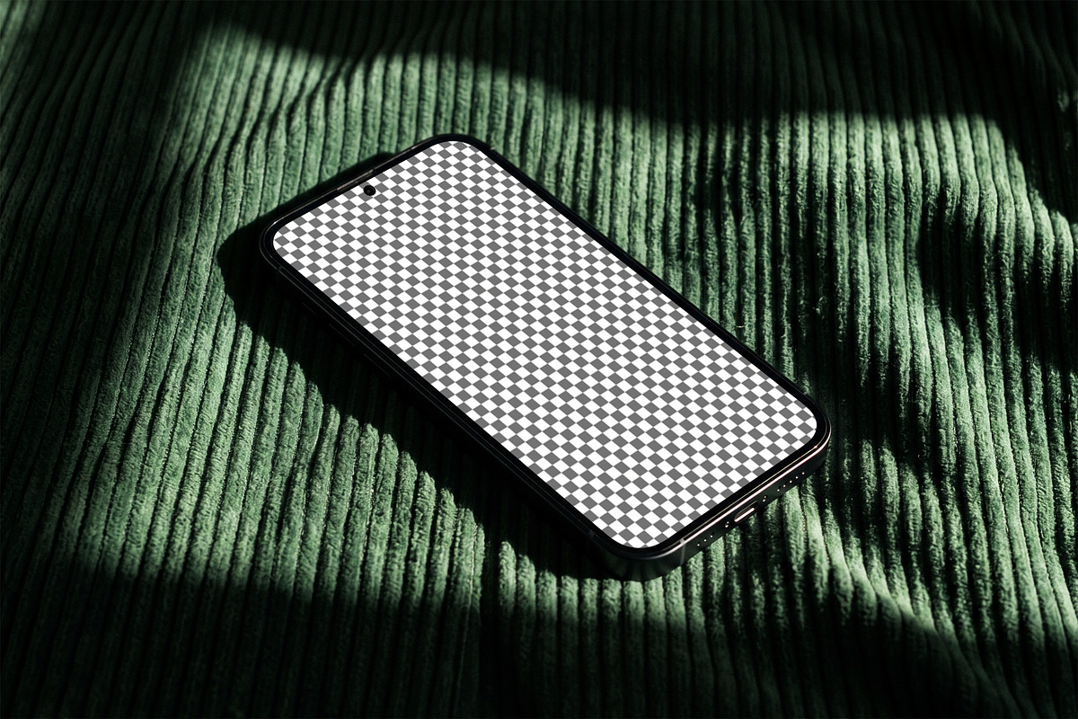 Realistic Smartphone Mockup, an iPhone Mockup by Designer Dude (Photo 2 of 2)