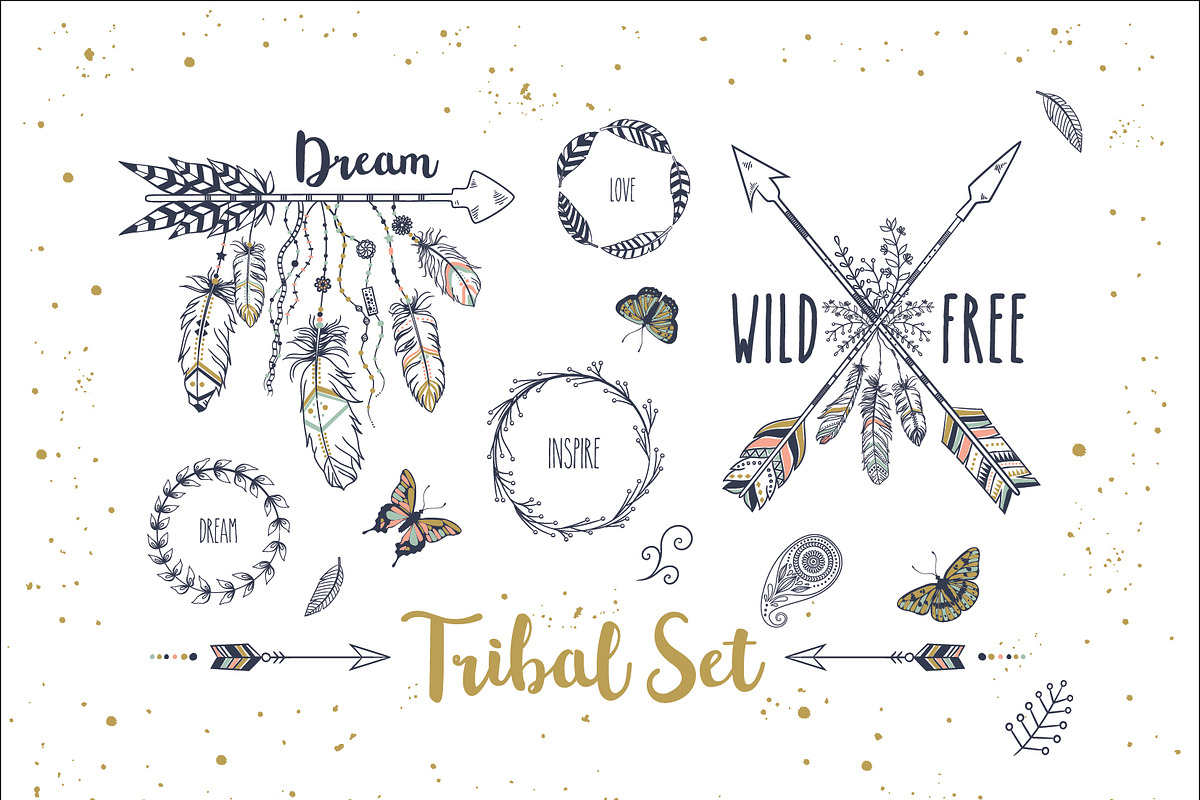 Tribal Set, an Object Graphic by Angelina De Sol (Photo 5 of 6)