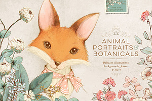 Animal Portraits & flowers