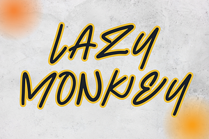 Lazy Monkey