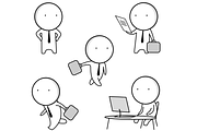 Business icons, job icons,, an Outline Icon by JK comics (Thumbnail 1 of 6)