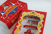 Circus Box Birthday Invitation, an Invitation Template by Pegaconleche Papercute (Thumbnail 1 of 4)