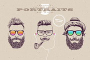 Hipster Characters Kit, a Work Illustration by blauananas (Thumbnail 10 of 13)