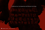 Wounds, a Font by dawnland (Thumbnail 5 of 5)