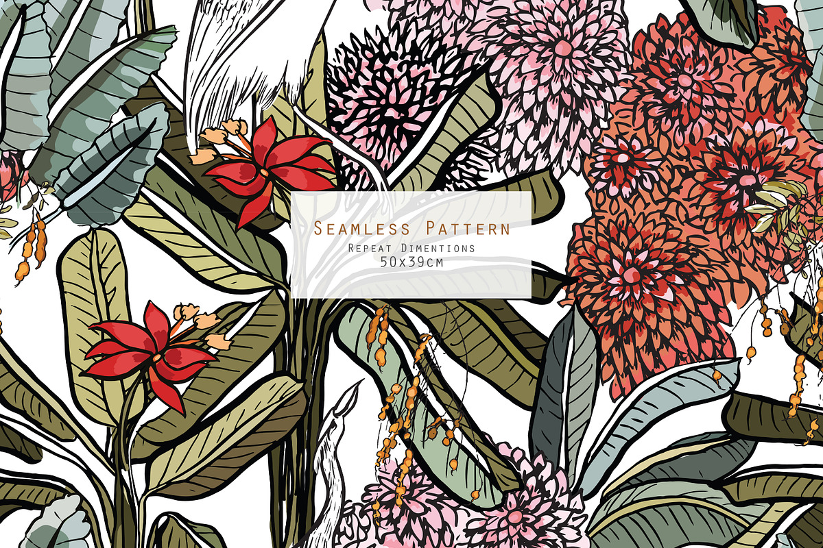 Rajastan Jungle. Seamless Patterns, a Pattern Graphic by Irina Dolgikh (Photo 10 of 15)