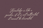 Ms. Chelsea - Chic Calligraphy Font, a Script Font by Subectype Studio (Thumbnail 2 of 9)