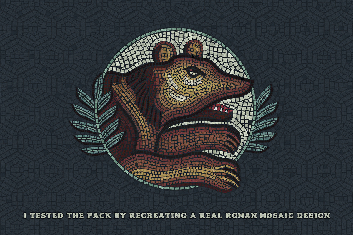 Mosaic Maker - Procreate, a Brush Add-On by The Artifex Forge (Photo 3 of 12)