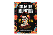 Dia Muertos Print & Social Media, a Print Template by McLittle Stock (Thumbnail 2 of 6)