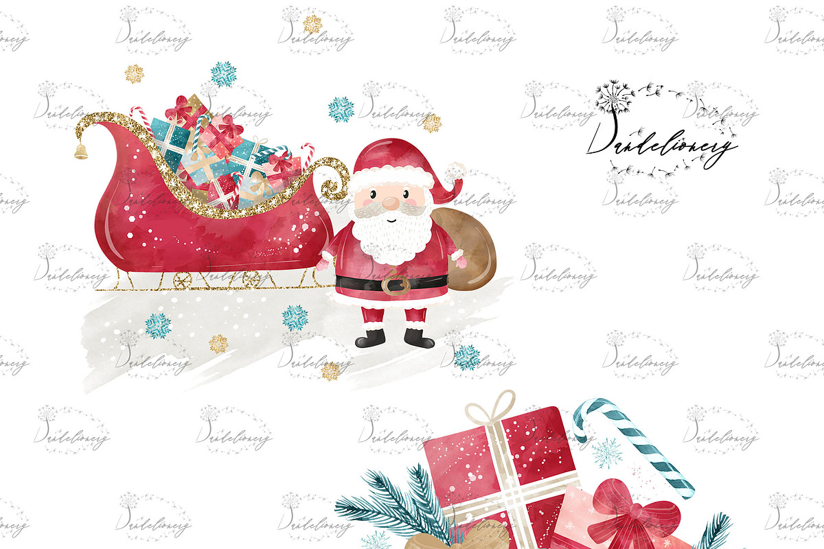 Santa Claus design, an Illustration by designloverstudio