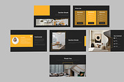 Interior Buildings PPT Template, a Presentation Template by Recreative (Thumbnail 6 of 6)
