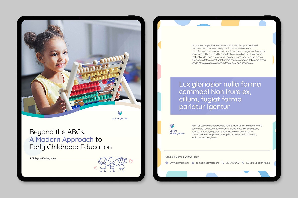Kindergarten Digital Brochure, a Brochure Template by BrandPacks (Photo 5 of 6)