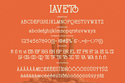 Laveto - Western Slab Serif Font, a Slab Serif Font by Font Liner (Thumbnail 10 of 10)
