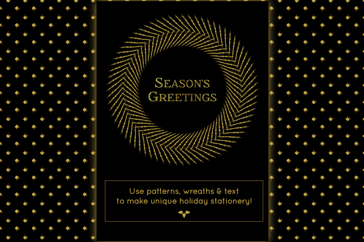 Opulent Gold Patterns, a Pattern Graphic by HMJS Designs (Photo 6 of 8)