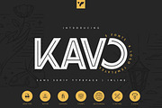 Kavo Inline | 3 fonts + 6 Logos, a Symbol Font by VP Fonts (Thumbnail 1 of 11)