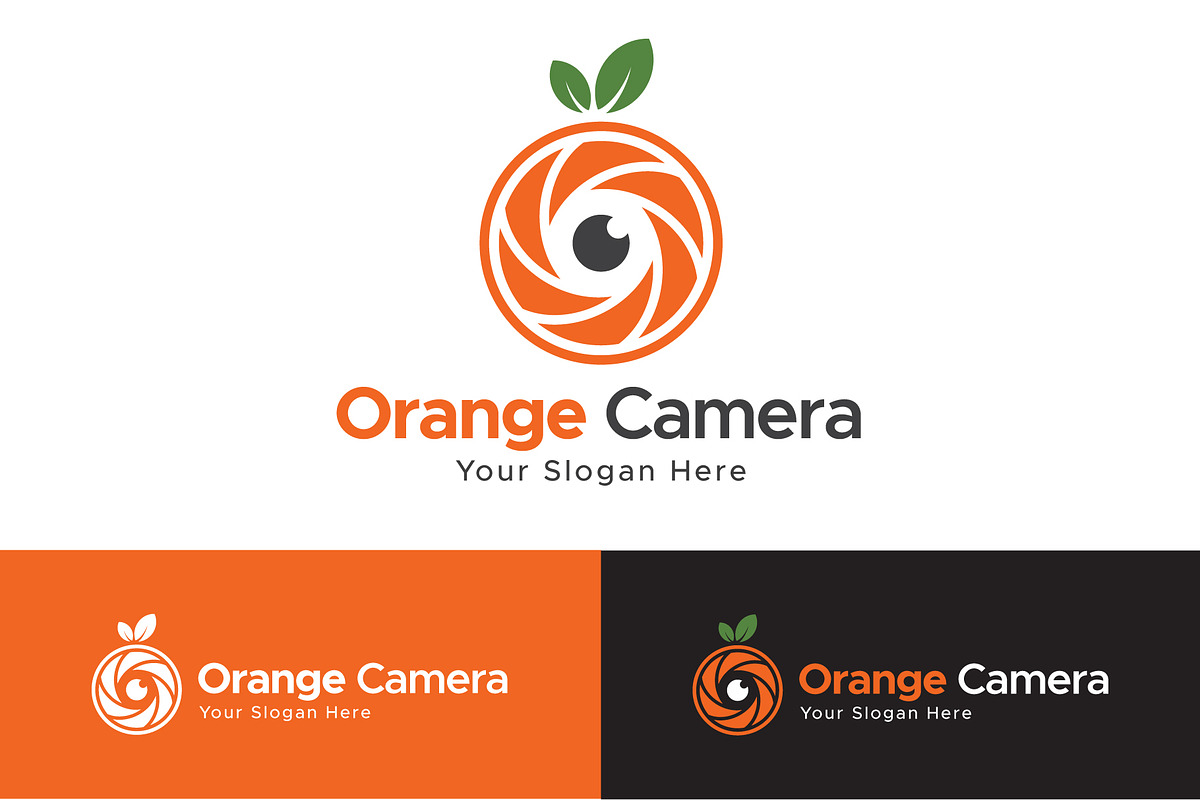 Orange Camera Photography Logo, a Branding & Logo Template by Design Box (Photo 1 of 4)