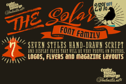 Solar Type Family / 7 fonts, a Font by Andinistas Fonts (Thumbnail 2 of 5)