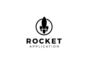 Rocket Launch Logo Design