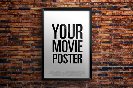 Theatrical Movie Poster - Mockup