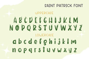 Saint Patrick - Cute Display Font