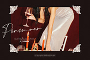 Paramour: Lace Valentine Collage Kit, an Object Graphic by Purple (Thumbnail 8 of 14)