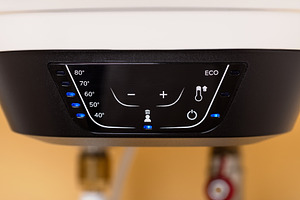 Modern Water Heater Control Panel, a Technology Photo by Ales Munt