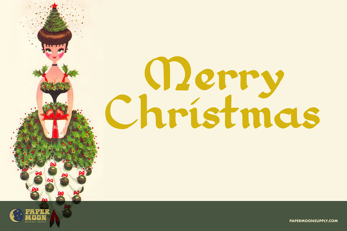 Krampus Speedball Vintage Font, a Script Font by Paper Moon Graphic Supply (Photo 10 of 12)