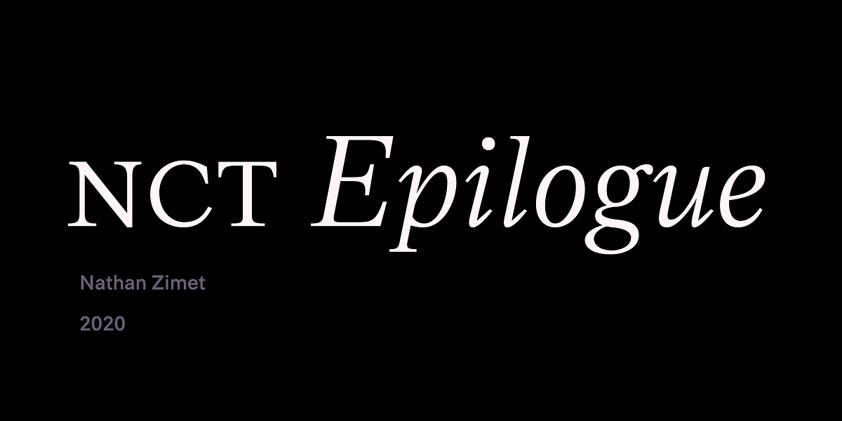NCT Epilogue, a Serif Font by NCT (Photo 1 of 12)