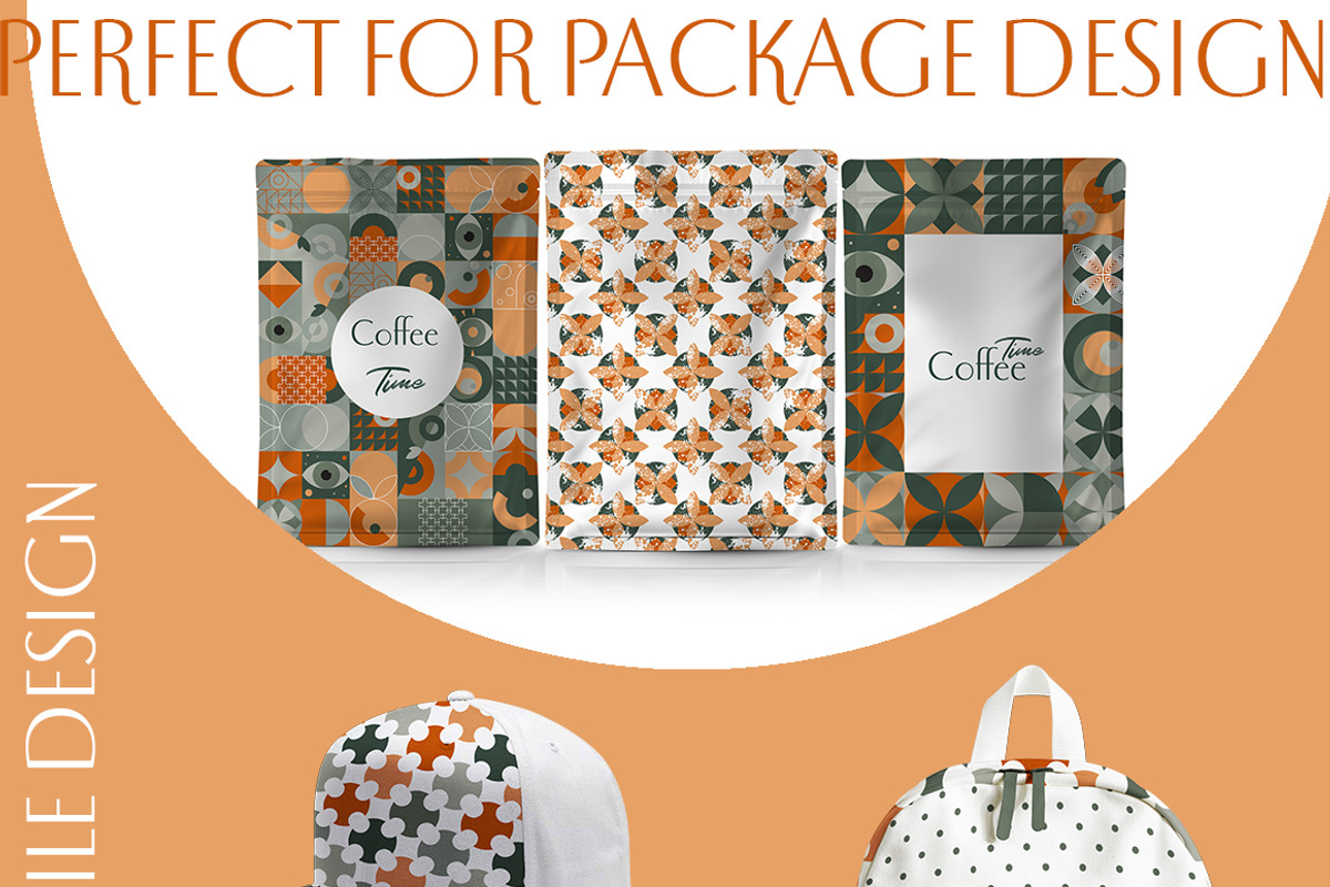 Modern geometric. Abstract retro set, a Decorative Illustration by KomannaArt (Photo 9 of 10)