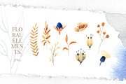 Deep Blue Alphabet Watercolor Set, a Work Illustration by Julia M. Watercolor (Thumbnail 7 of 17)